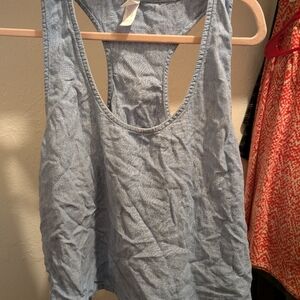 Stars Above Light Blue Tank Top